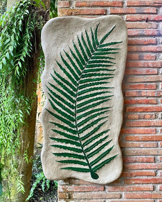 Fossilized Fern Wall Hang